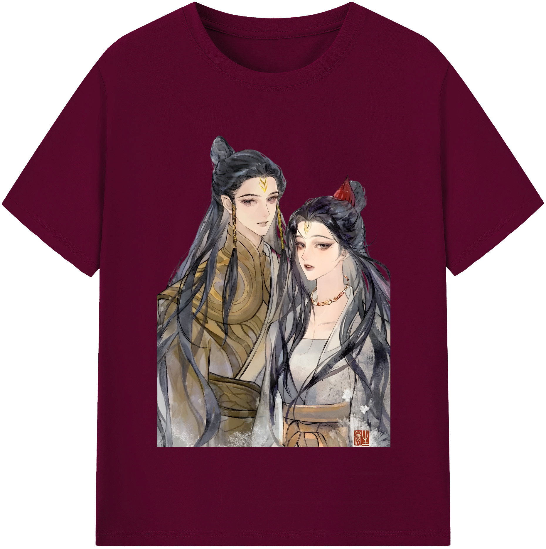 （画像用） Ne Zha 2 ナタ 魔童の大暴れ レディースカジュアルプリントTシャツ（綿100％）